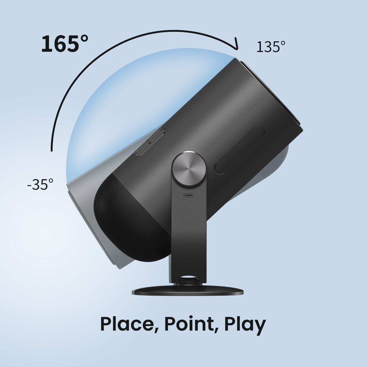 Dangbei Freedo Portable 1080P Google TV Projector With Licensed Netflix (AU/UK)