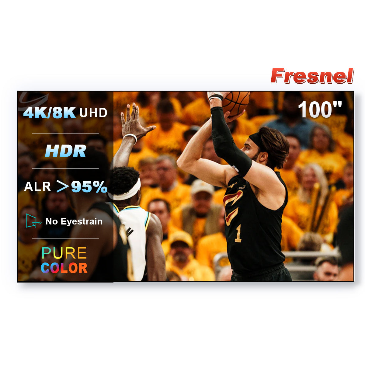 100''NothingProjector Fresnel Screen for Ultra Short Throw Projector