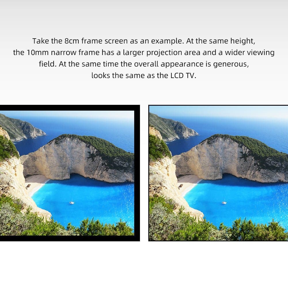 120 inch Nothingprojector Fresnel Optical Ultra Short Throw Projector Screen - Nothingprojector