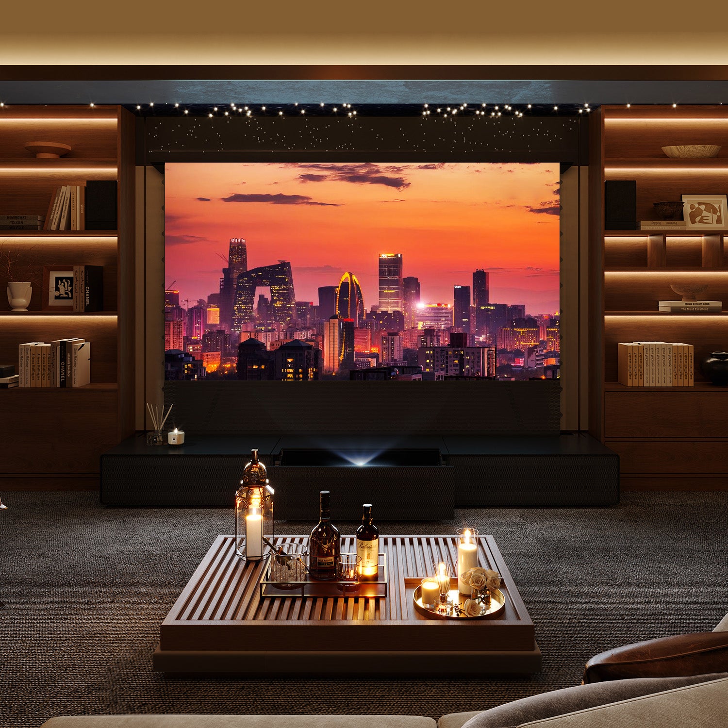 Shore Matte Cabinet for Ultra Short Throw Laser Projector (Pre-assembled)