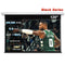 NothingProjector Black Series Slimline Motorized Tension Drop Down ALR Projector Screen