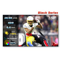 150 Inch NothingProjector Black Series Pet Crystal Lenticular Screen