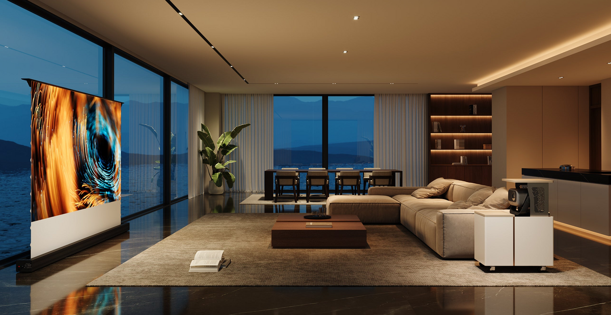 The Motorized Lift Cabinet for Long-Throw Projectors — @Home Technology Review