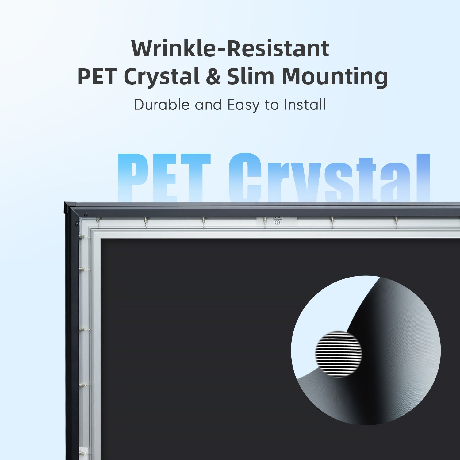 شاشة عرض NothingProjector PET Crystal Classic UST ALR مقاس 100-150 بوصة