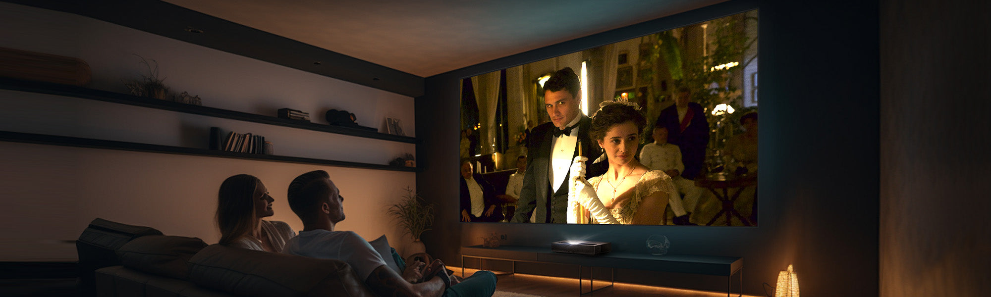 With a nothingprojector ALR screen, your home projector gets the best performance