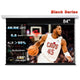 Nothprojector Black Series Slimline Tension Motorizat Drop Down Down Ecran al proiectorului ALR