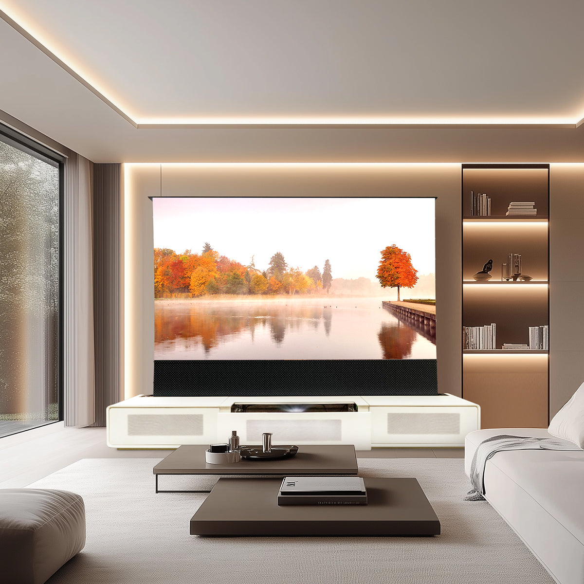 Shore Ultra Short Throw Laser Projector Matte Cabinet - Customize (Pre -Monbled)