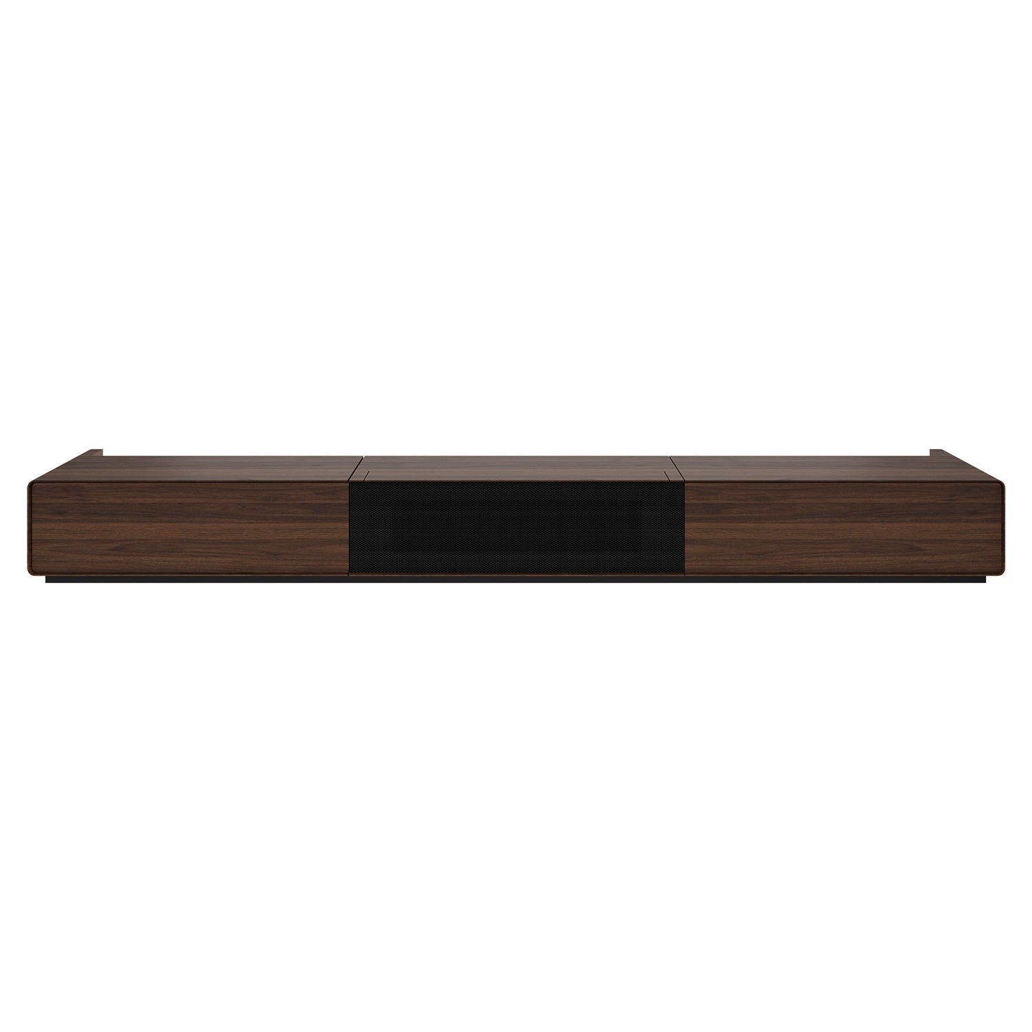 Shore Walnut Matte Motorized UST Laser TV Cabinet (Pre-assembled)