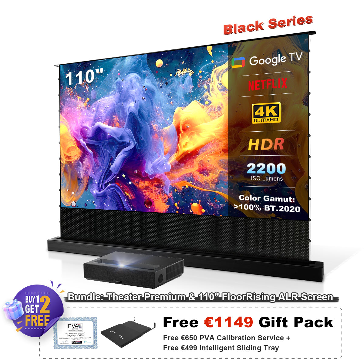 Formovie Theater Premium UST 4K Triple Color Laser TV