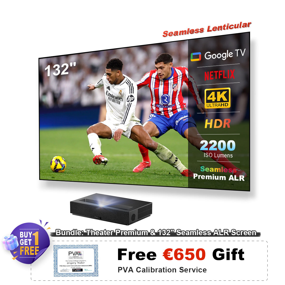 Formovie Theater Premium UST 4K Triple Color Laser TV