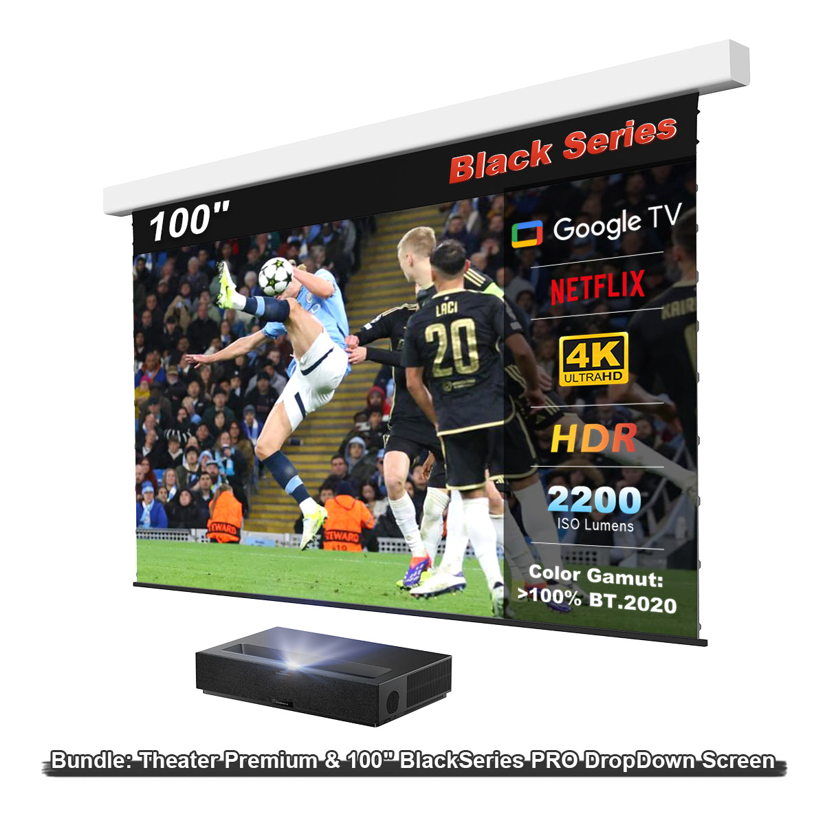 (UK) Formovie Theater Premium UST 4K Laser Warna Tiga