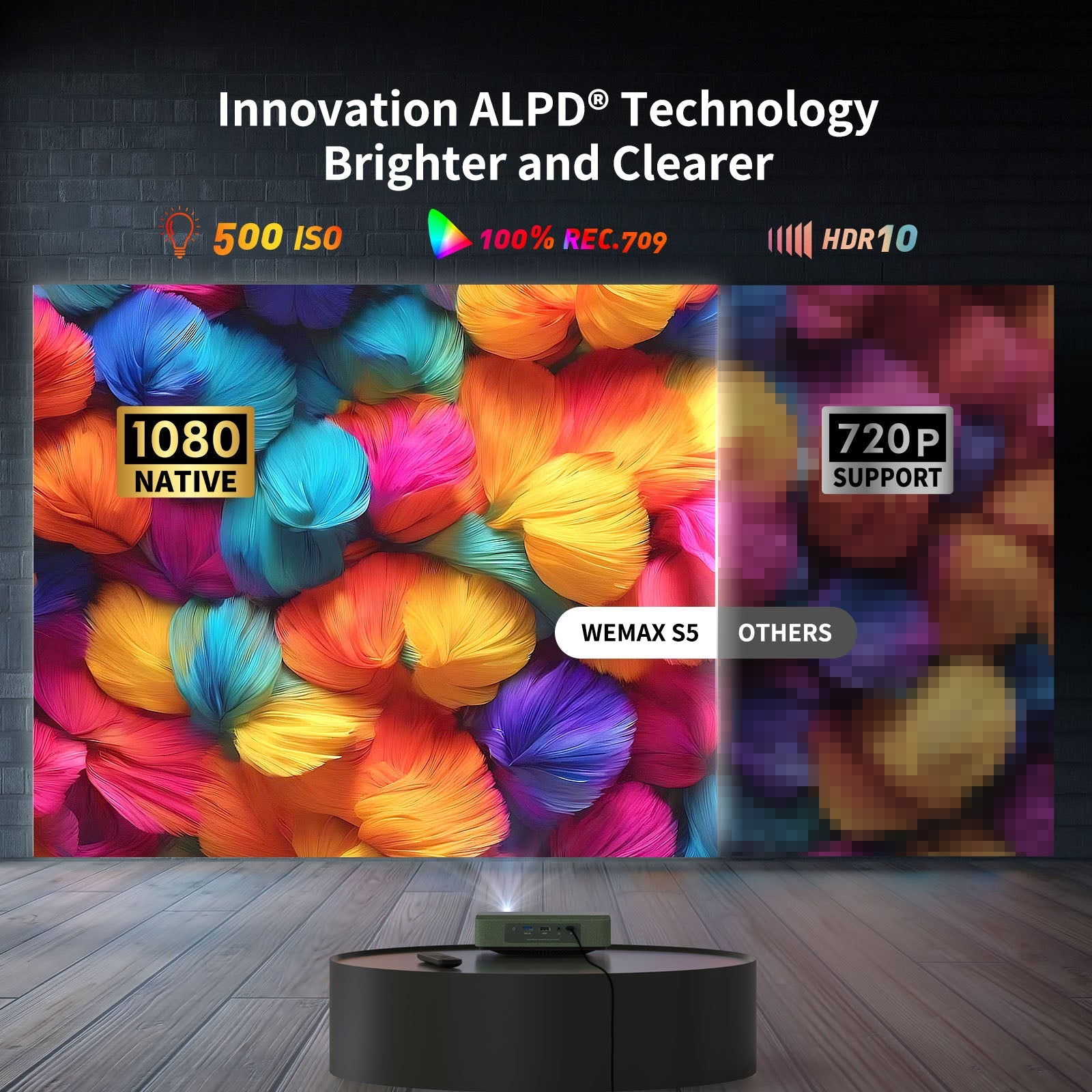 Formovie S5 ALPD Laser Projector 1080P with Licensed Netflix