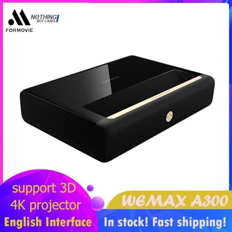 EU Stock Fengmi Formovie A300 4K UST Cinema Laser Projector Active 3D Beamer L1668FCF - Nothingprojector