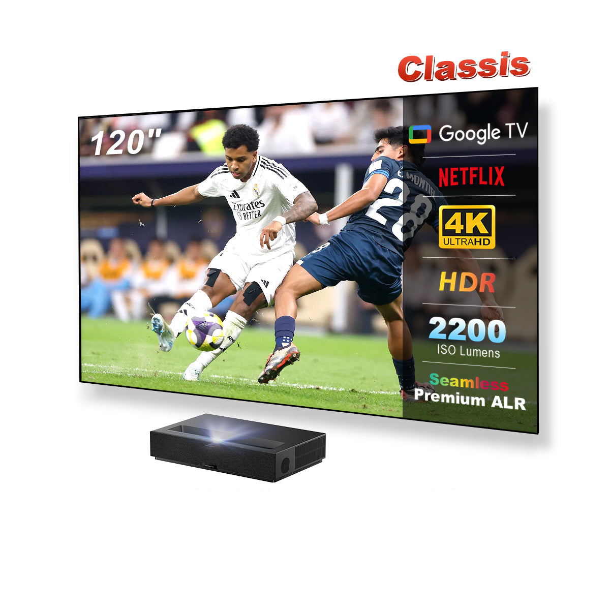 Formovie Theater Premium UST 4K Triple Color Laser TV Projector