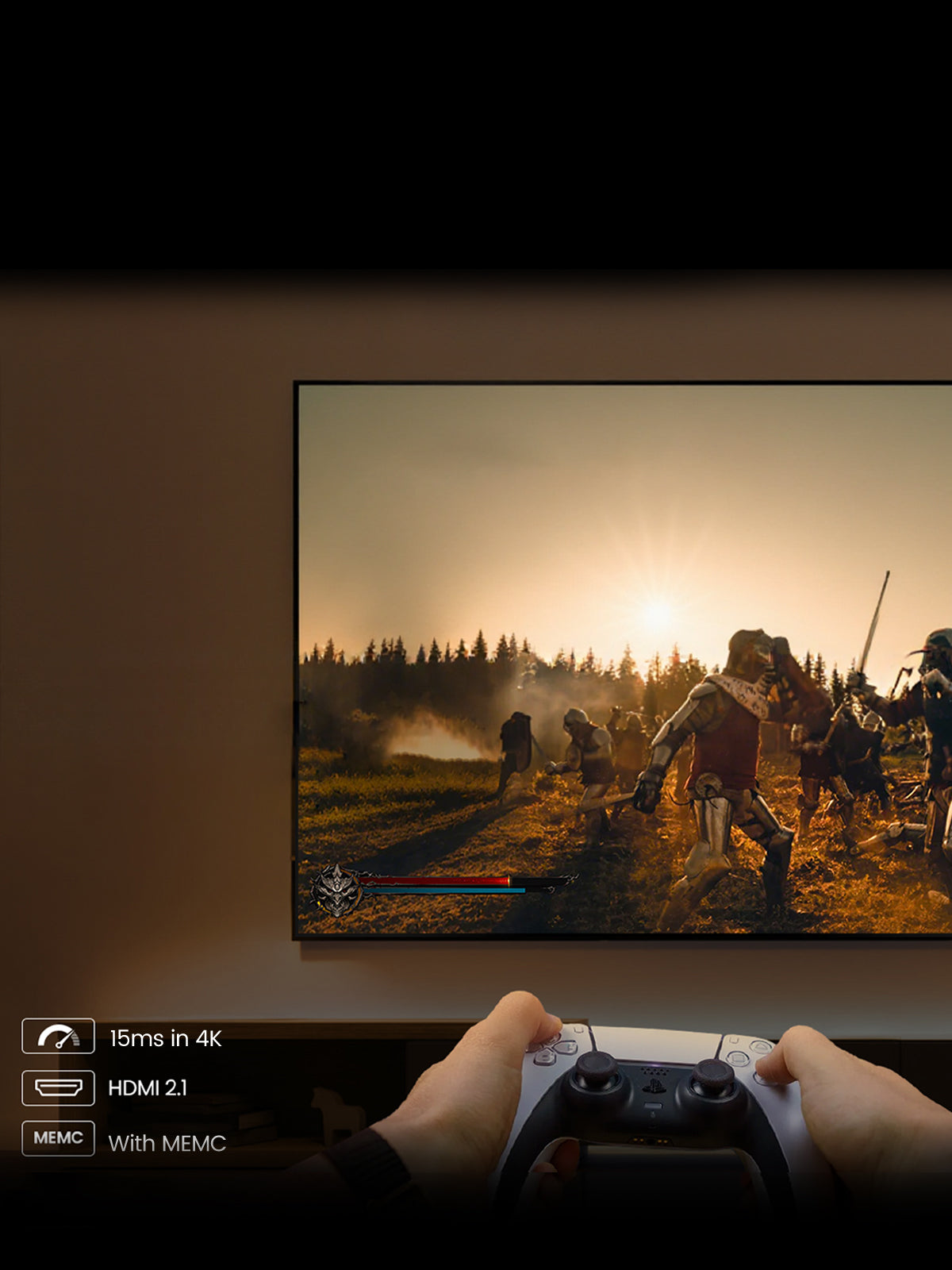 JMGO N1S Ultimate delivers immersive gaming with ultra-low 15ms latency in 4K for instant response
