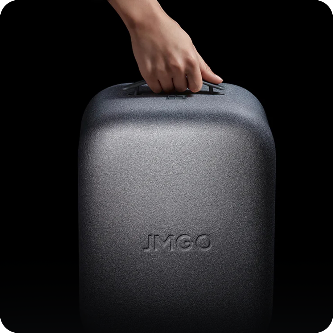 JMGO N1S Ultimate delivers the ultimate portable experience with its eco-friendly recyclable EPP packaging