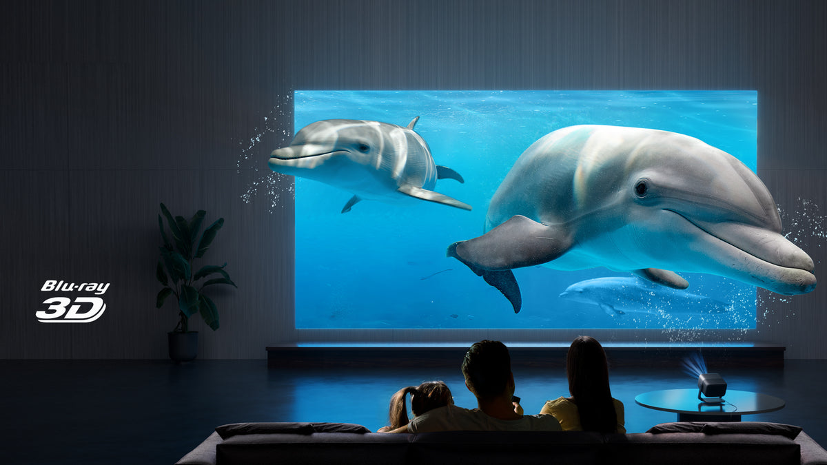 JMGO N1S Ultimate's 3D technology transforms your viewing experience with incredibly lifelike depth and dimension.