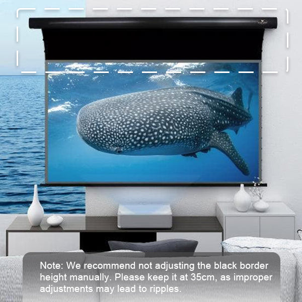 VIVIDSTORM PRO A Slimline Motorized Tension Drop Down UST ALR Projector Screen