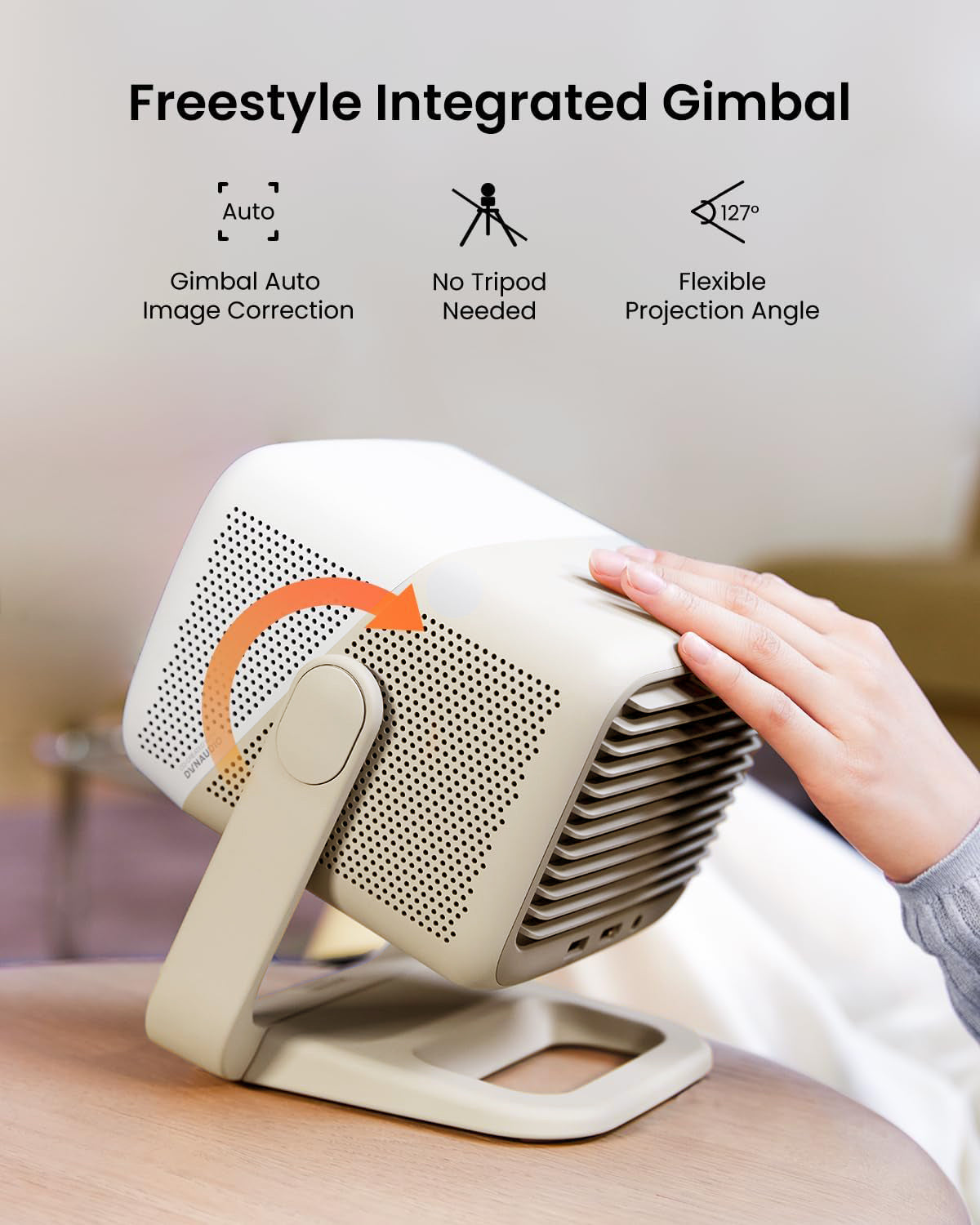 (New - AU) JMGO N1S Nano Long Throw LED Google TV Projector 460 ISO Lumens