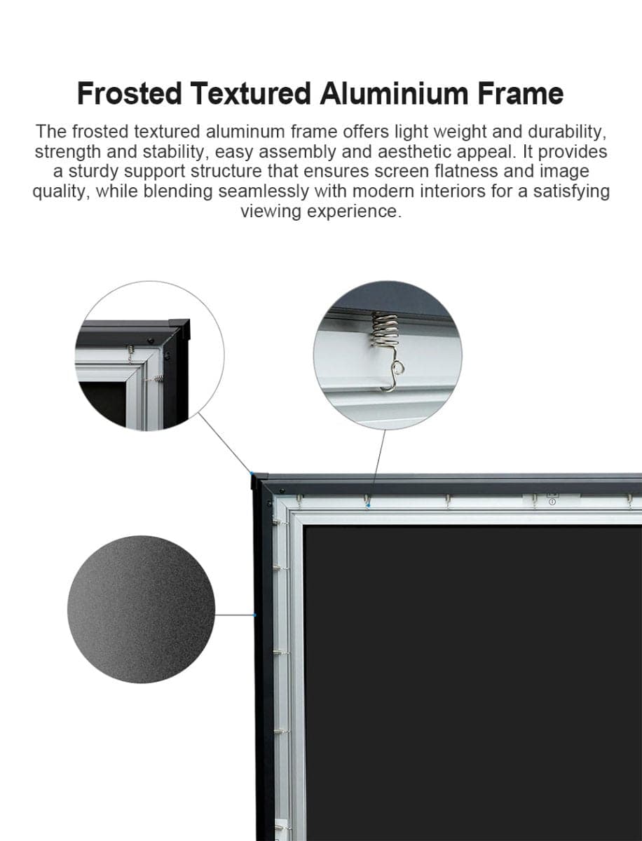 120-calowy ekran projektora NothingProjector Black Series ALR o ultrakrótkim rzucie