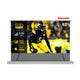 84''-130'' NothingProjector PET Crystal Classic 85% ALR Motorized Floor Rising Screen For UST Projector