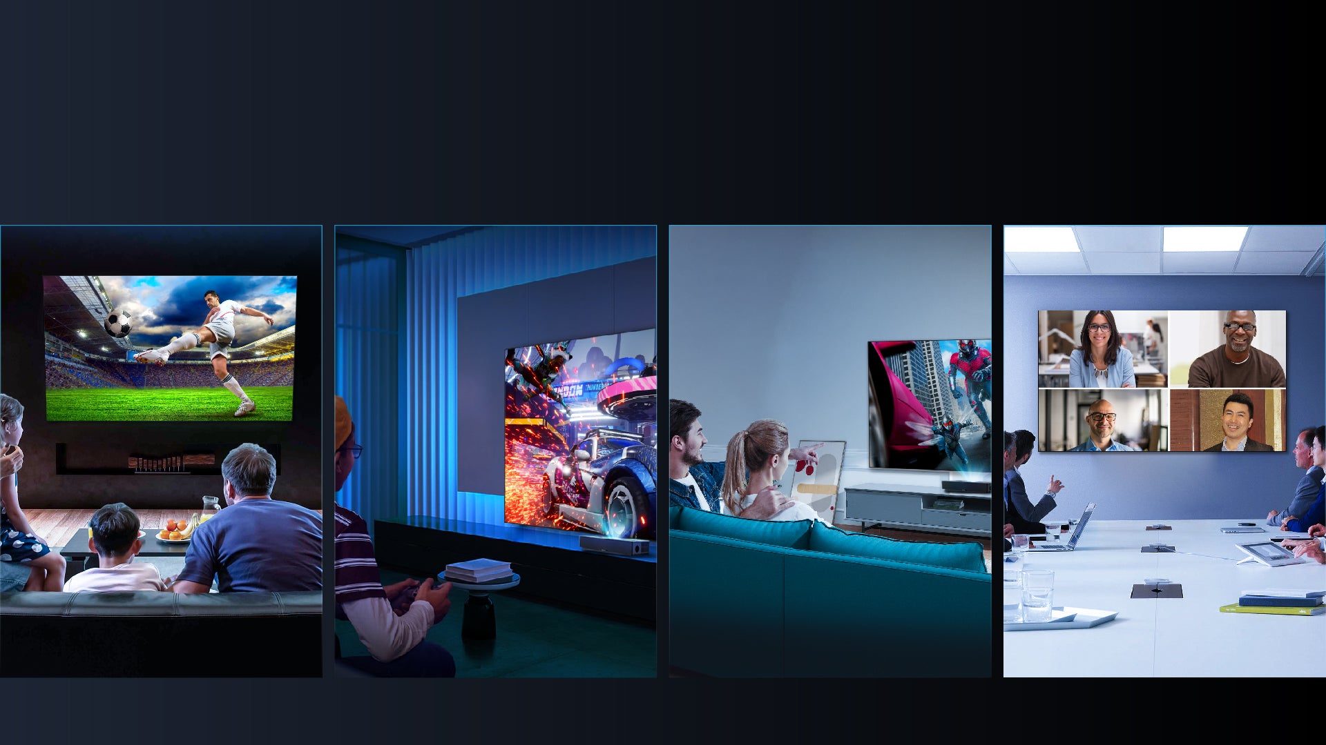Nothingprojector UST projector black series fixed frame  ALR screen perfect for home theaters, offices, conferences, and public presentations.