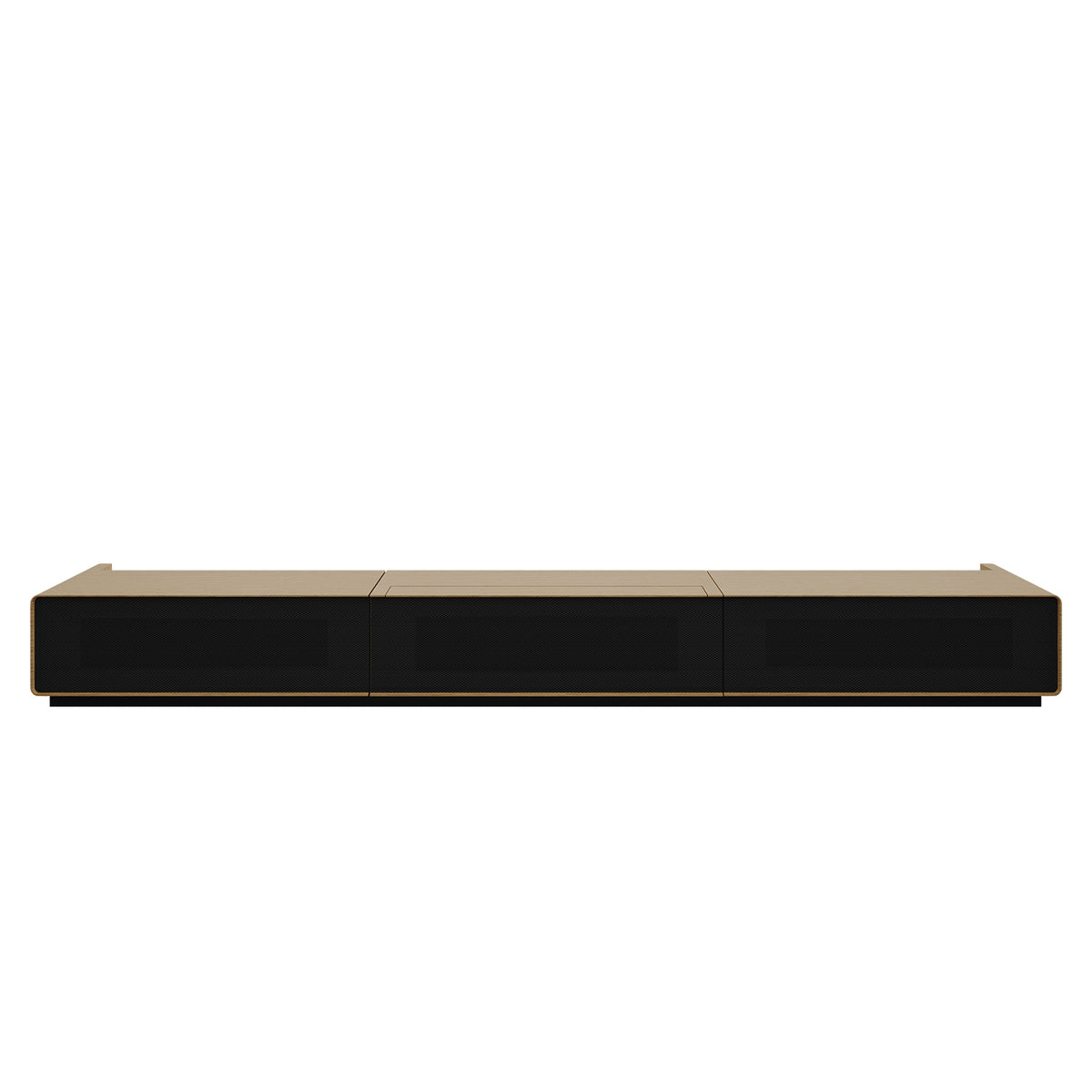 UST cabinet with sliding projector tray and motorized screen