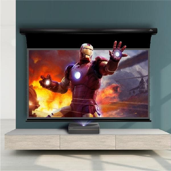 VIVIDSTORM PRO Slimline Motorized Tension UST ALR Projector Screen - Nothingprojector
