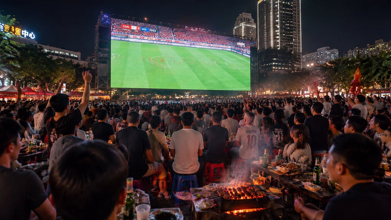 China Missed the World Cup, But Their Street BBQ Viewing Parties Were Absolutely Insane