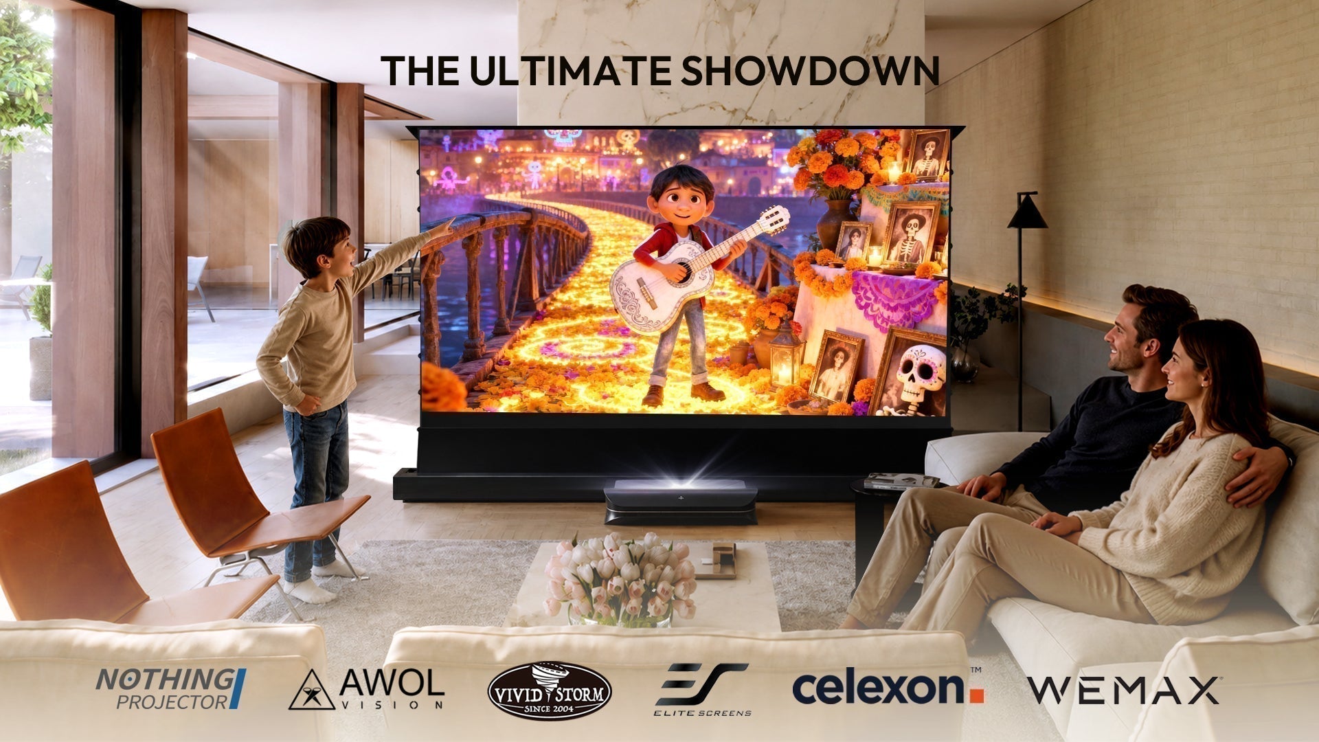 The Ultimate Showdown: Why NothingProjector is the Best Motorized Floor Rising ALR Screen for UST Projectors