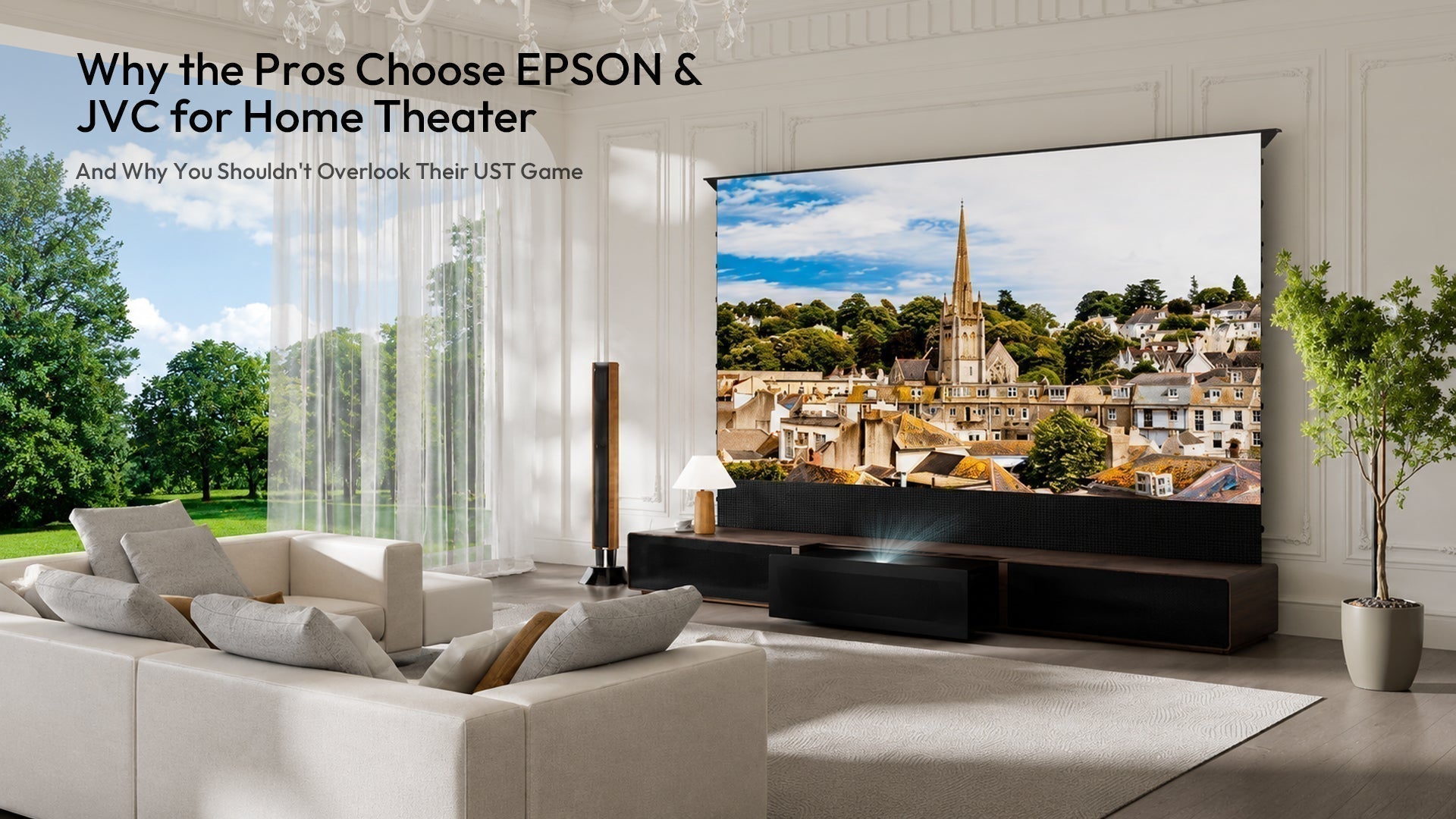 Why the Pros Choose EPSON & JVC for Home Theater