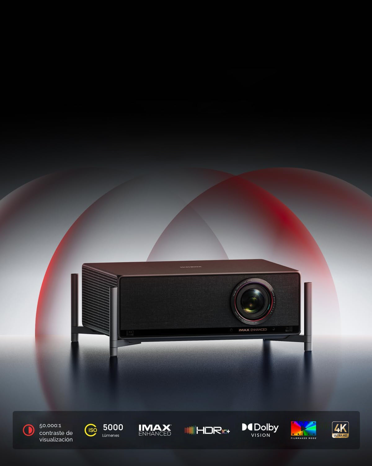 XGIMI Titan 4K ホームシアター デュアルレーザープロジェクター 5000