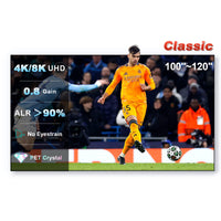 100" - 120" XY Pet Crystal Classic UST ALR Projector Screen 16:9