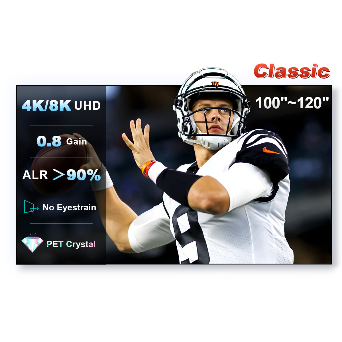 شاشة عرض NothingProjector Crystal Classic UST ALR