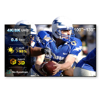 100"-130" Lenticular 4K ALR Projector Screen for Long Throw Projectors – Nothing Projector