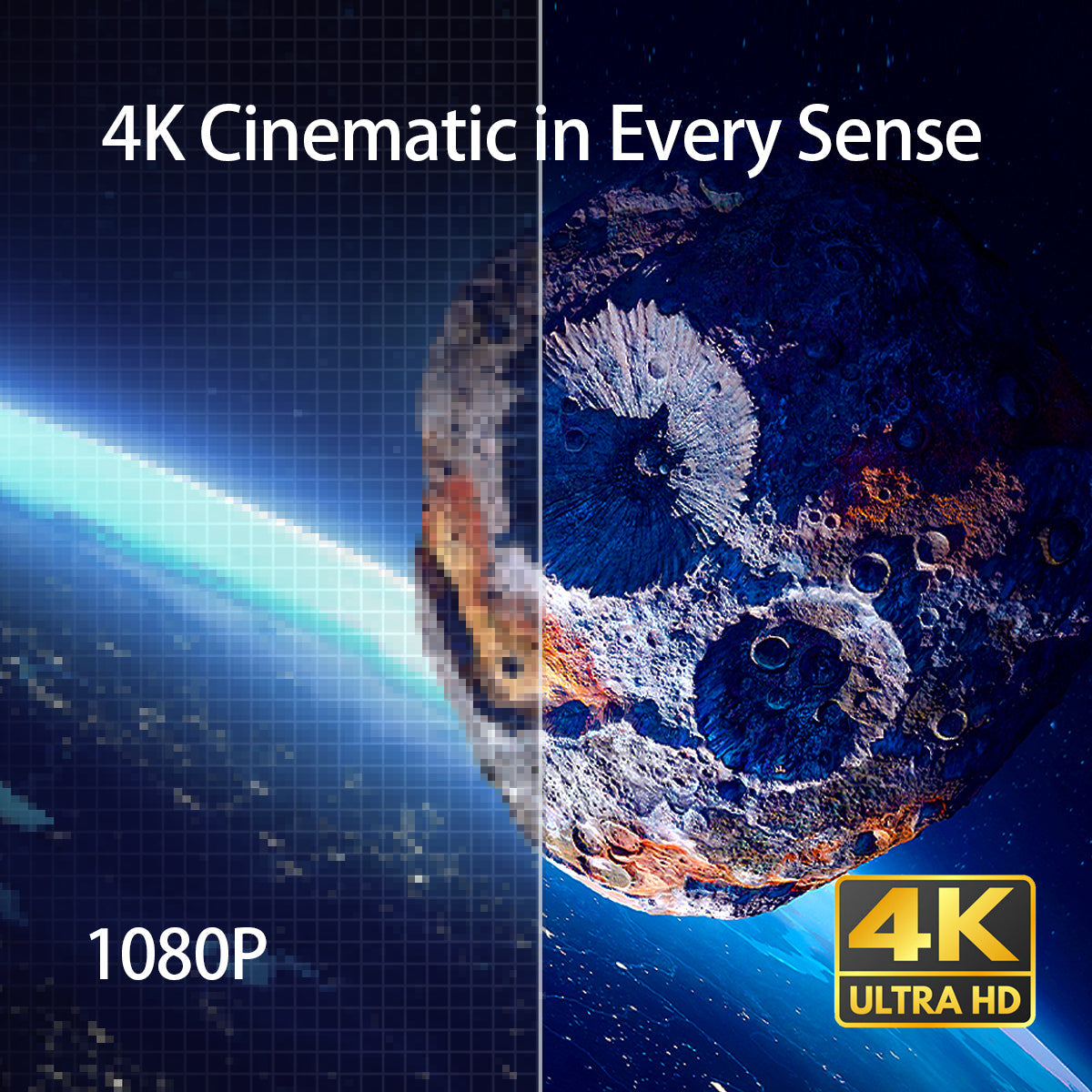 CASIRIS A6 Ultra Short Throw Triple Laser 4K Projector