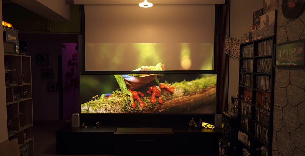 The Ultimate 120-Inch Setup with Effortless Alignment