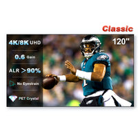 شاشة عرض NothingProjector Classic Pet Crystal ALR مقاس 120 بوصة