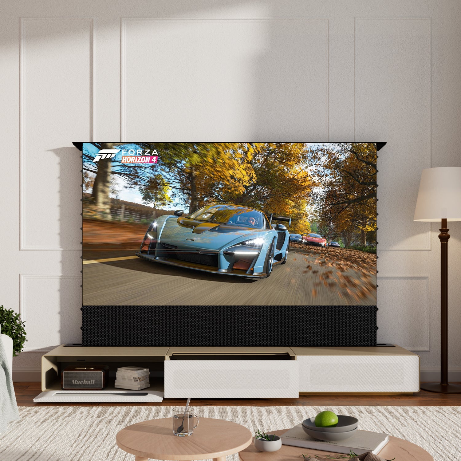 Shore Ultra Short Laser Projector Matte Cabinet - Personalizare (pre -asamblat）