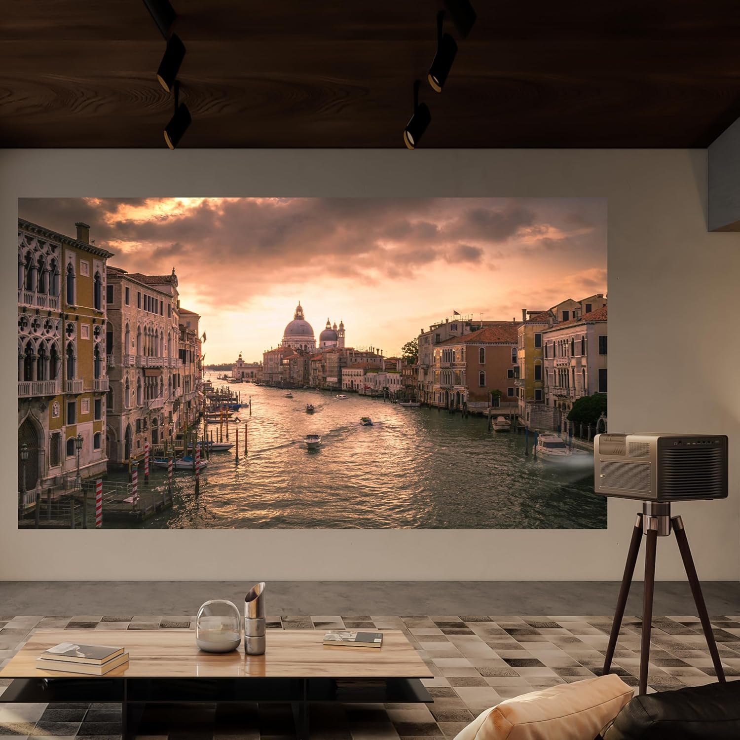Hisense XR10 4K Triple Laser Smart Projector with Iris & Lens Shift, 6000 ANSI Lumens, 65” - 300” Dolby Vision IMAX Enhanced Vidaa OS Tuned by Devialet
