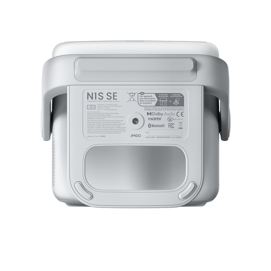 JMGO N1S SE Long throw triple-laser Google TV Projector 850 ISO Lumens
