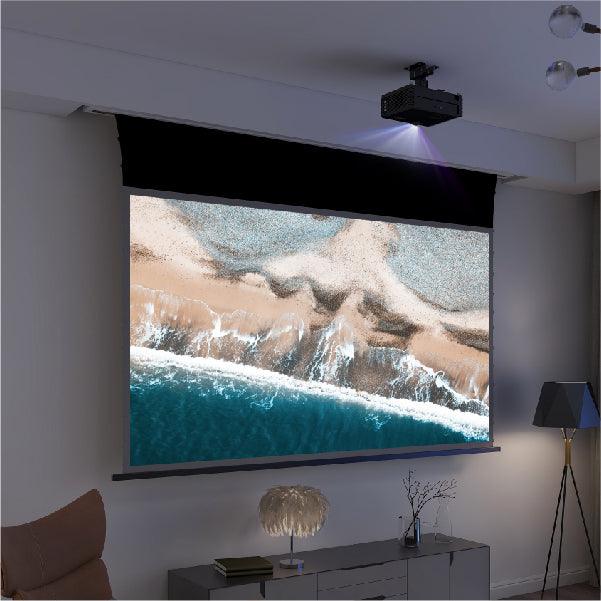 شاشة عرض VIVIDSTORM PRO A Slimline مزودة بمحرك شد منسدلة UST ALR