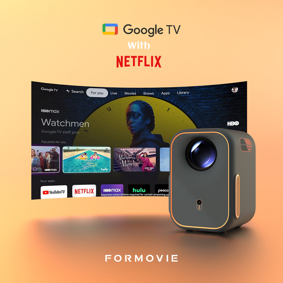 Formovie Xming Episodio Uno Google TV Netflix Proiettore LED