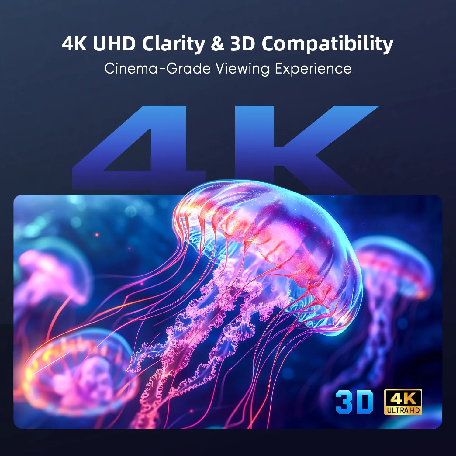 100''-150'' NothingProjector PET Crystal Classic UST ALR Projector Screen