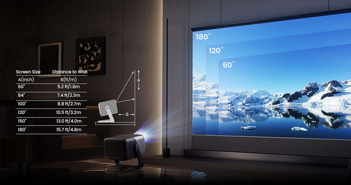 JMGO N1S Ultimate creates breathtaking big-screen cinema experiences with 3300-lumen 4K brilliance.
