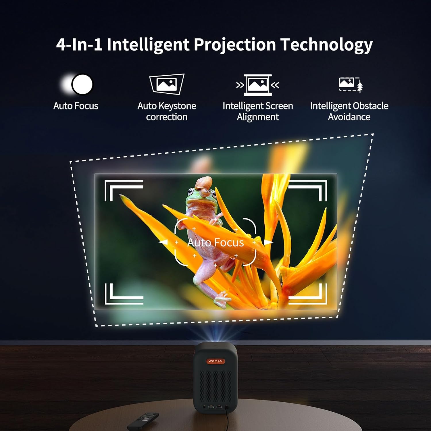 Formovie Xming Epizoda Jedna Google TV Netflix LED Projektor