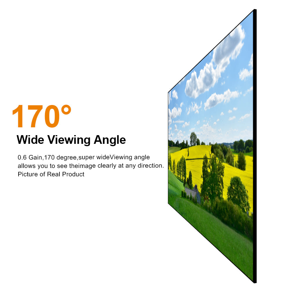 شاشة عرض NothingProjector مقاس 132 بوصة بدون درزات عدسية 4K UST ALR
