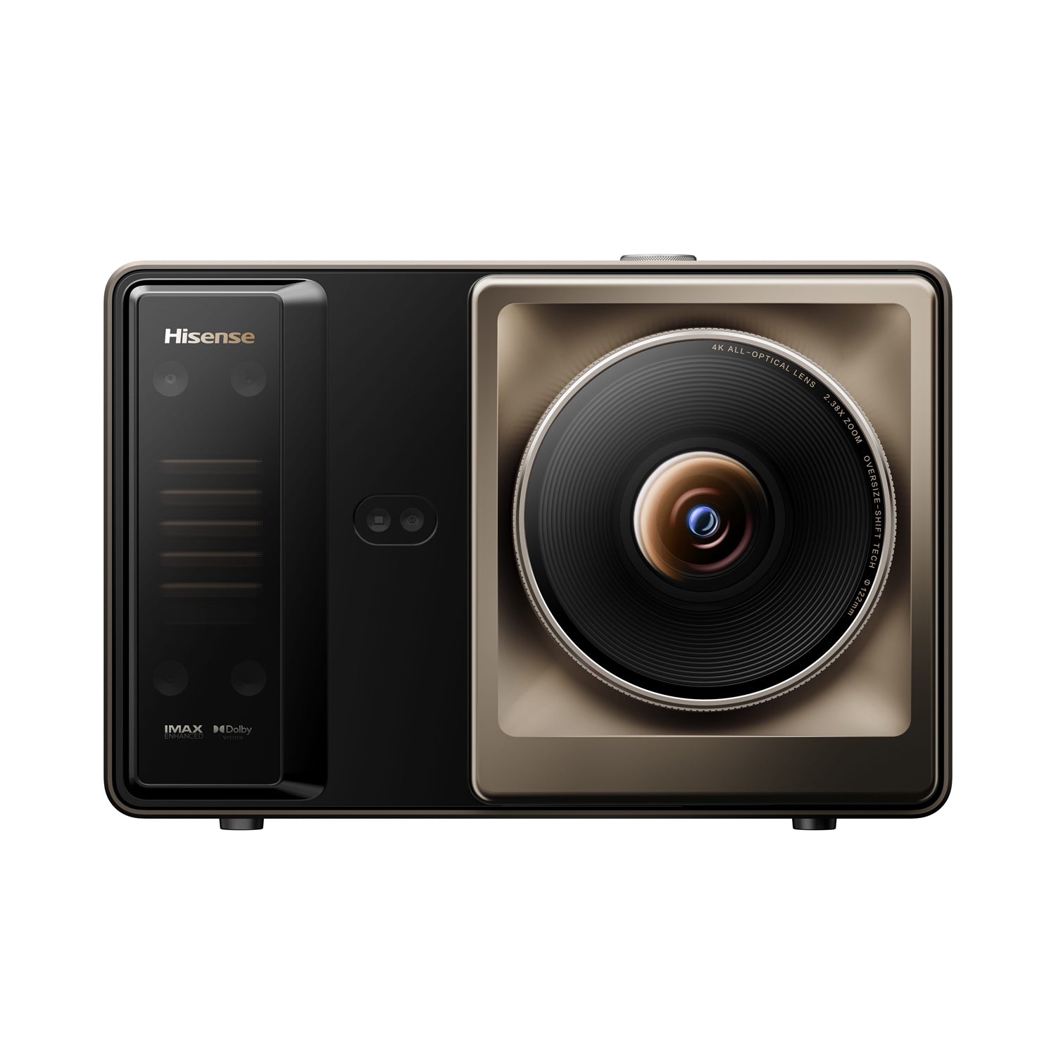 Hisense XR10 4K Triple Laser Smart Projector with Iris & Lens Shift, 6000 ANSI Lumens, 65” - 300” Dolby Vision IMAX Enhanced Vidaa OS Tuned by Devialet