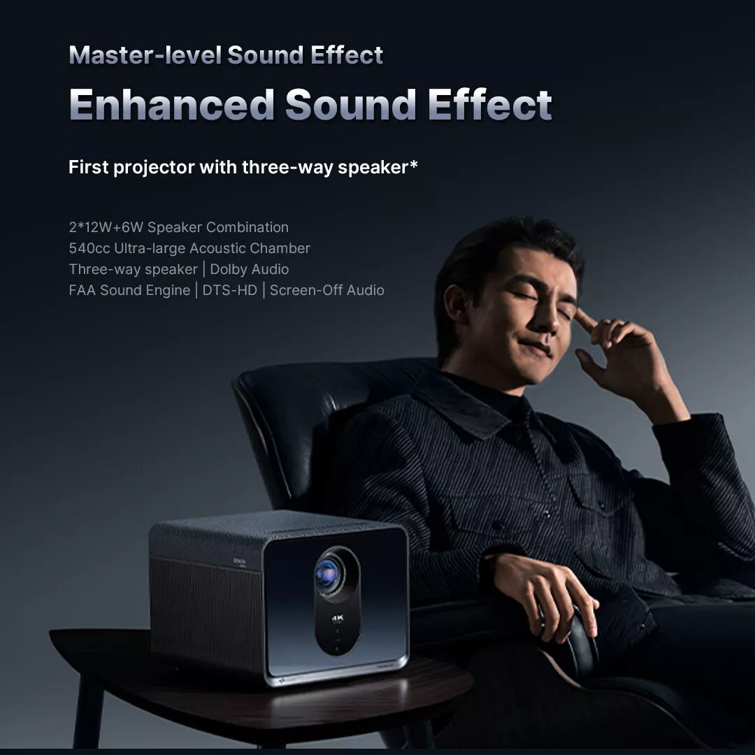 (AU FS) Formovie X5 Portable Projector Laser 4K ALPD Technology