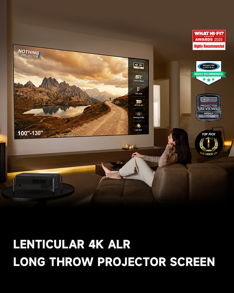 XGIMI Titan 4K ホームシアター デュアルレーザープロジェクター 5000